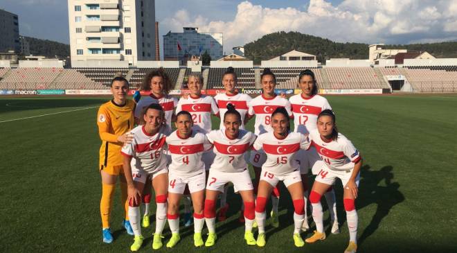  Kadın A Milli Takımı, Arnavutluk’u 2-1 yendi