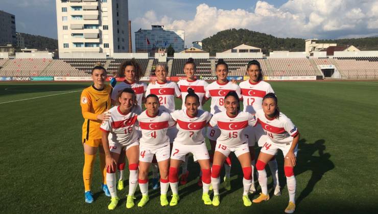  Kadın A Milli Takımı, Arnavutluk’u 2-1 yendi