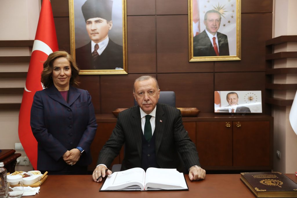 Cumhurbaşkanımız Sayın Recep Tayyip Erdoğan, Uşak'ın kurtuluş yıl dönümü kutladı.
