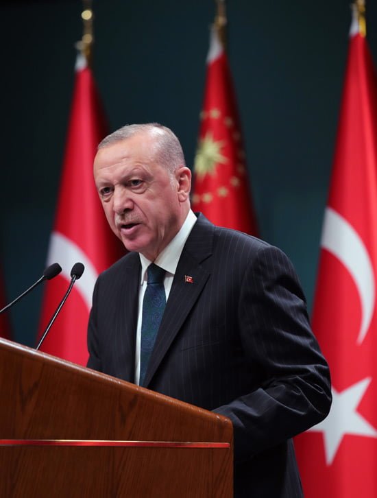 Cumhurbaşkanı Recep Tayyip Erdoğan,  Kabinesi Toplantısı’nın ardından basın açıklaması yaptı.