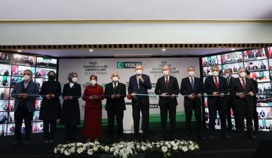 Cumhurbaşkanı Erdoğan, Yeşilay Danışmanlık Merkezleri Ortak Açılış Töreni’ne katıldı