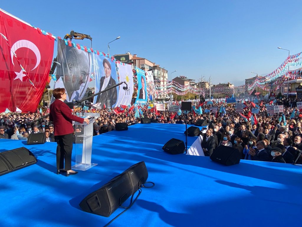 İYİ Parti Genel Başkanı Meral Akşener, Denizli’de Miting düzenledi