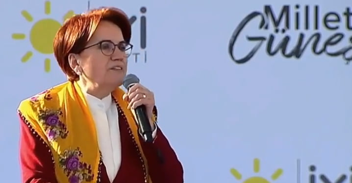 İYİ Parti Genel Başkanı Meral Akşener, Denizli’de Miting düzenledi