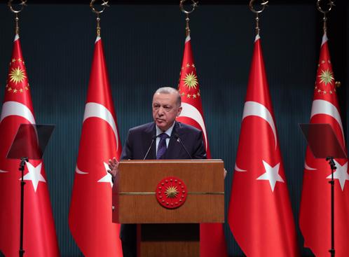 Cumhurbaşkanı Erdoğan,Cumhurbaşkanlığı Kabinesi Toplantısı’nın ardından yaptığı açıklamada,