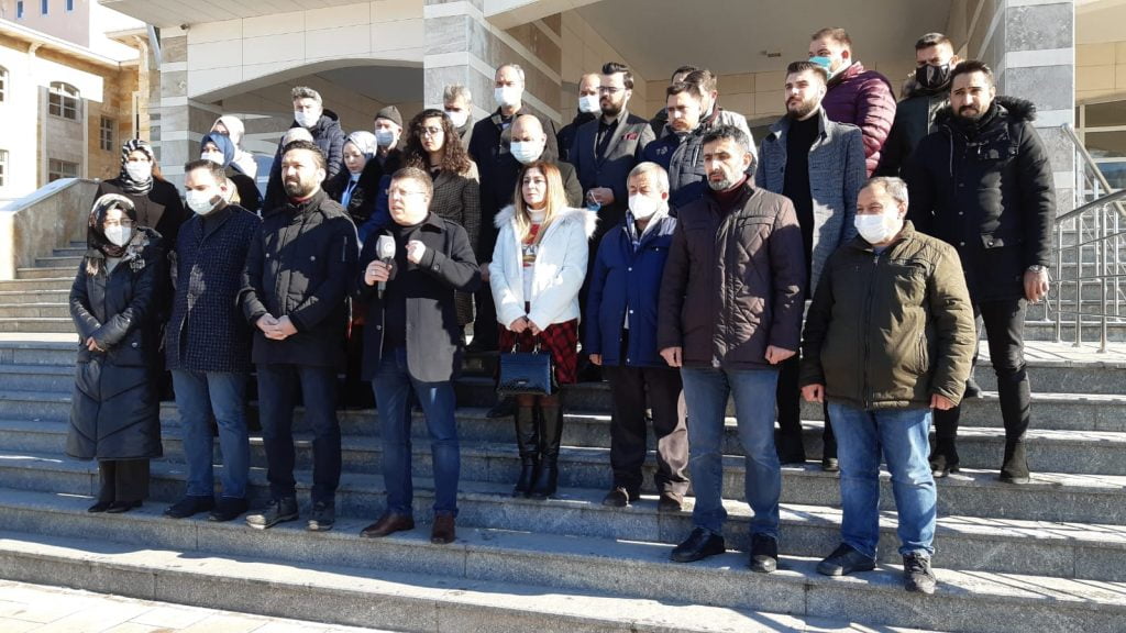 AK Parti Uşak iL Başkanlığı Tarafından Düzenlenen Basın Açıklaması