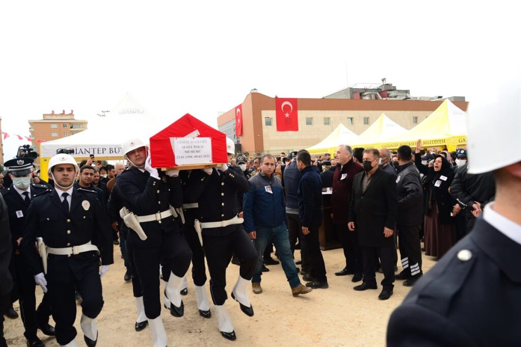 Şehit Polis Memuru Cemal Bozkurt Son Yolculuğuna Uğurlandı