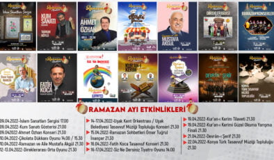 Uşak Belediyesi Ramazan’ın Ruhu Doyasıya Yaşanacak