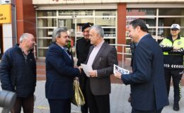 Vali Vekili Muammer Balcı, ‘Yayalar İçin 5 Adımda Güvenli Trafik’ Yaya Geçidi Trafik Uygulamasına Katıldı