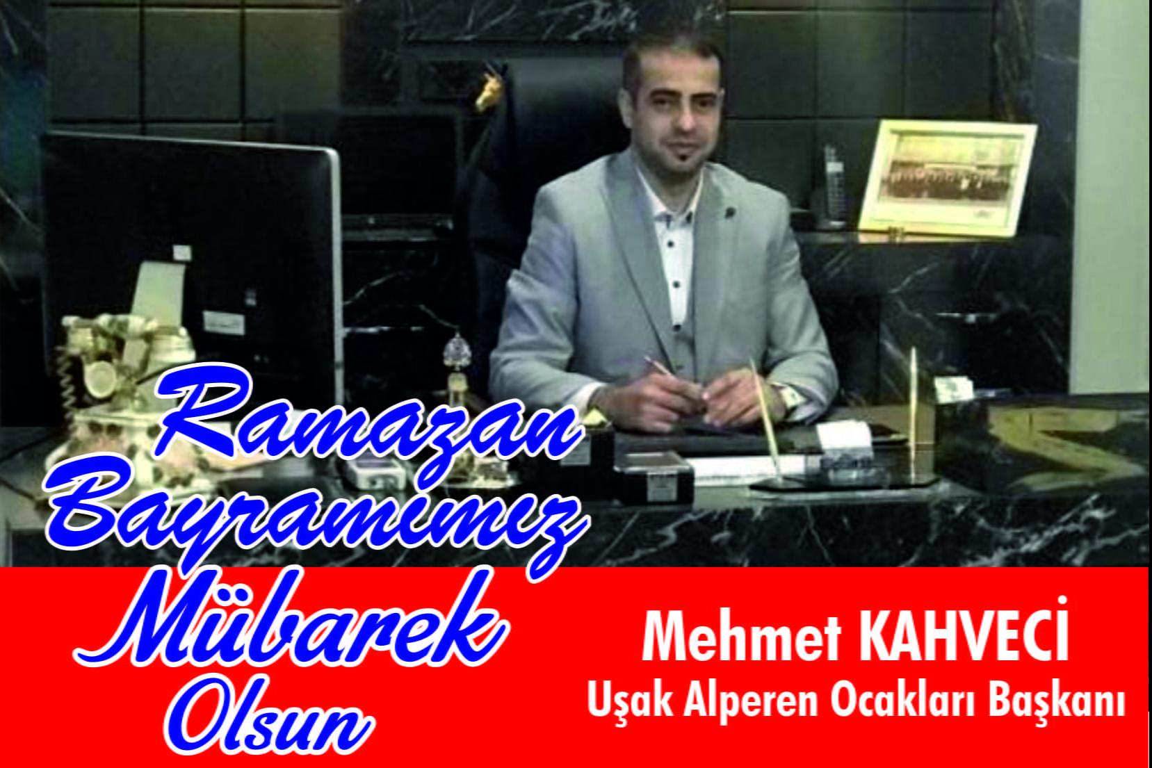 Alperen Ocakları Uşak İl Başkan Mehmet Kahveci RAMAZAN BAYRAMI MESAJI