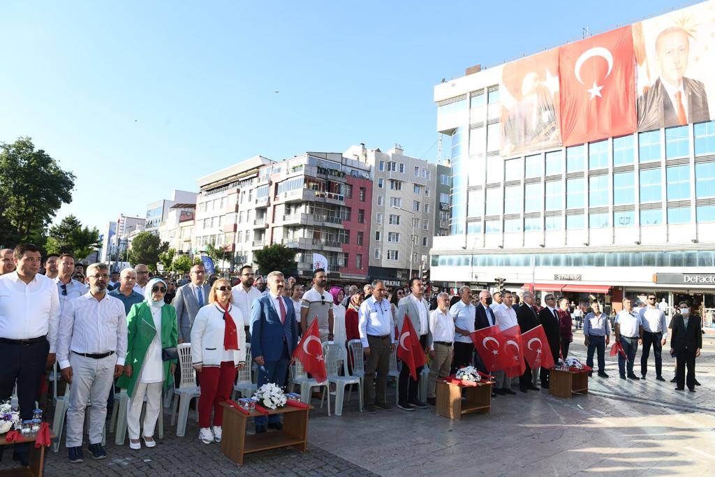 Uşak’ta 15 Temmuz Demokrasi ve Milli Birlik Günü Etkinlikleri Düzenlendi 