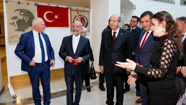 Cumhurbaşkanı Ersin Tatar, Uşak Halı Sergisi’nin Açılışını Gerçekleştirdi
