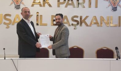 UŞAK AK PARTİ’DE HÜSEYİN TANIŞ AK PARTİ MİLLETVEKİLİ ADAY ADAYLIĞINI RESMEN AÇIKLADI