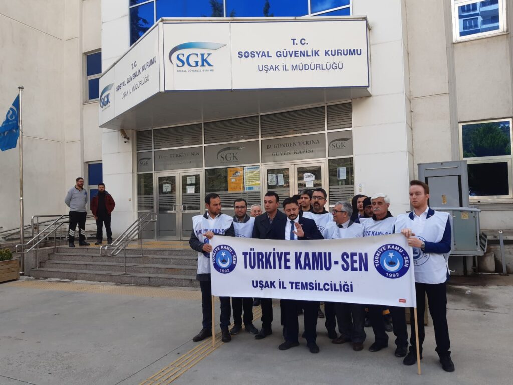 Türk Büro Sen Basın Açıklaması
