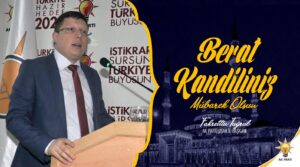 Uşak Adalet ve Kalkınma Partisi İl Başkan Av Fahrettin Tuğrul Berat Kandili Mesajı - usak adalet ve kalkinma partisic2a0il baskan av fahrettin tugrul berat kandili mesaji