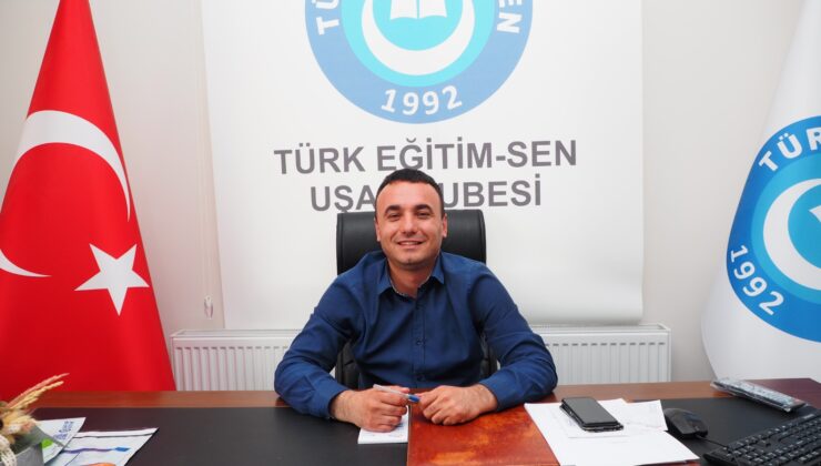 Türk Eğitim Sen Uşak Şube Başkanı İrfan Kılınçer Kurban Bayramı Kutlama Mesajı