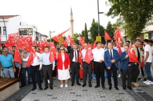 Uşak'ta 15 Temmuz Demokrasi ve Milli Birlik Günü etkinlikleri düzenlendi