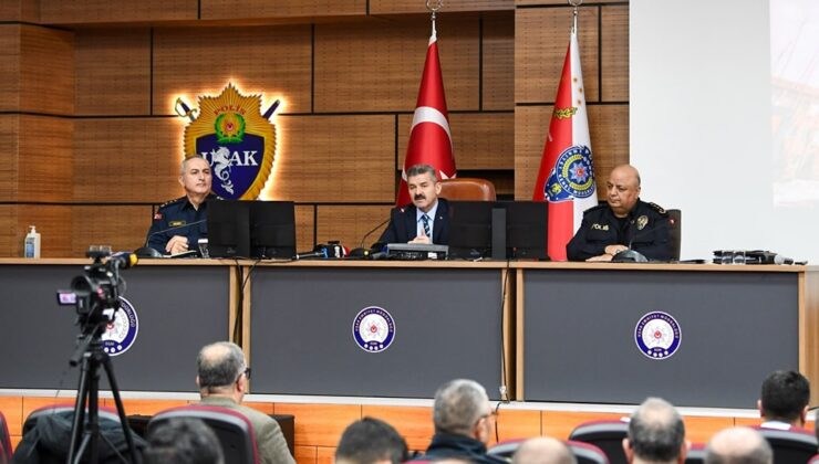 Uşak Valisi Dr. Turan Ergün, Uşak’ın Huzur Ve Güvenliği İle İlgili Çalışmalar Hakkında Bilgi Verdi