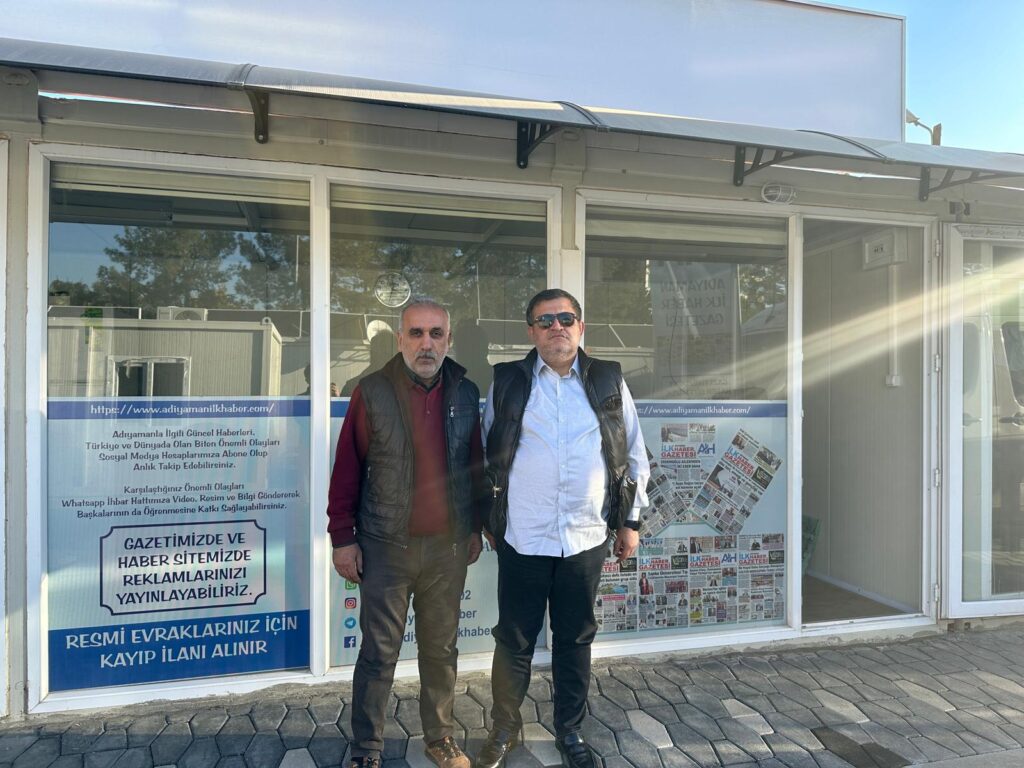 AK Parti Adıyaman Belediye Başkan Aday Adayı Salıcı'dan Gazetemize Ziyaret