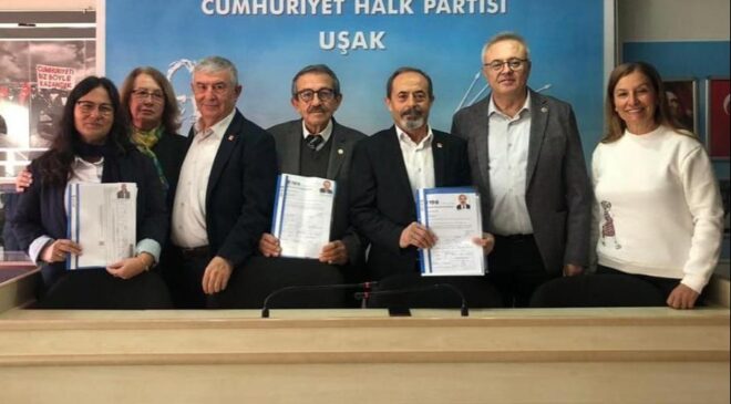 Mimar Nihal Yılmaz Karahan CHP Uşak Belediye Meclis Üyesi Aday Adayı Olarak Başvuruda Bulundu