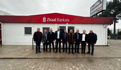 Başkan Selçuk, Ziraat Bankası Müdürü Avcı’yı Ziyaret Etti