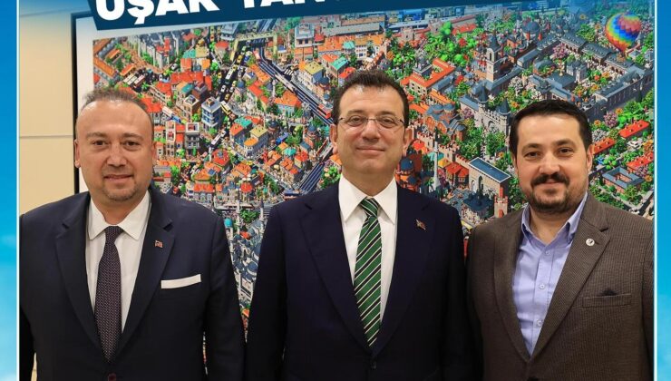 Uşak Belediye Başkan Adayı Özkan Yalım, İstanbul Büyükşehir Belediye Başkanı Ekrem İmamoğlu ile Gerçekleştirdiği Buluşmada Destek İçin Teşekkür Etti