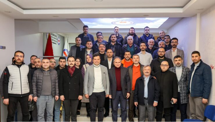 AK Parti Uşak Belediye Başkan Adayı Mehmet Çakın Memur-Sen’i Ziyaret Etti