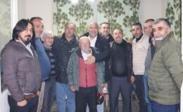 MHP Uşak Belediye Başkan Adayı Sezer Ateş, Ali Tuna’nın Evine Misafir Oldu