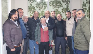 MHP Uşak Belediye Başkan Adayı Sezer Ateş, Ali Tuna’nın Evine Misafir Oldu