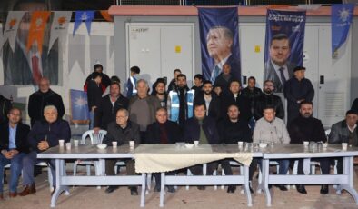 Uşak Belediye Başkanı ve AK Parti Uşak Belediye Başkan Adayı Mehmet Çakın, Muzaffer Mert İlkokulu’nda Hemşerileriyle Buluştu