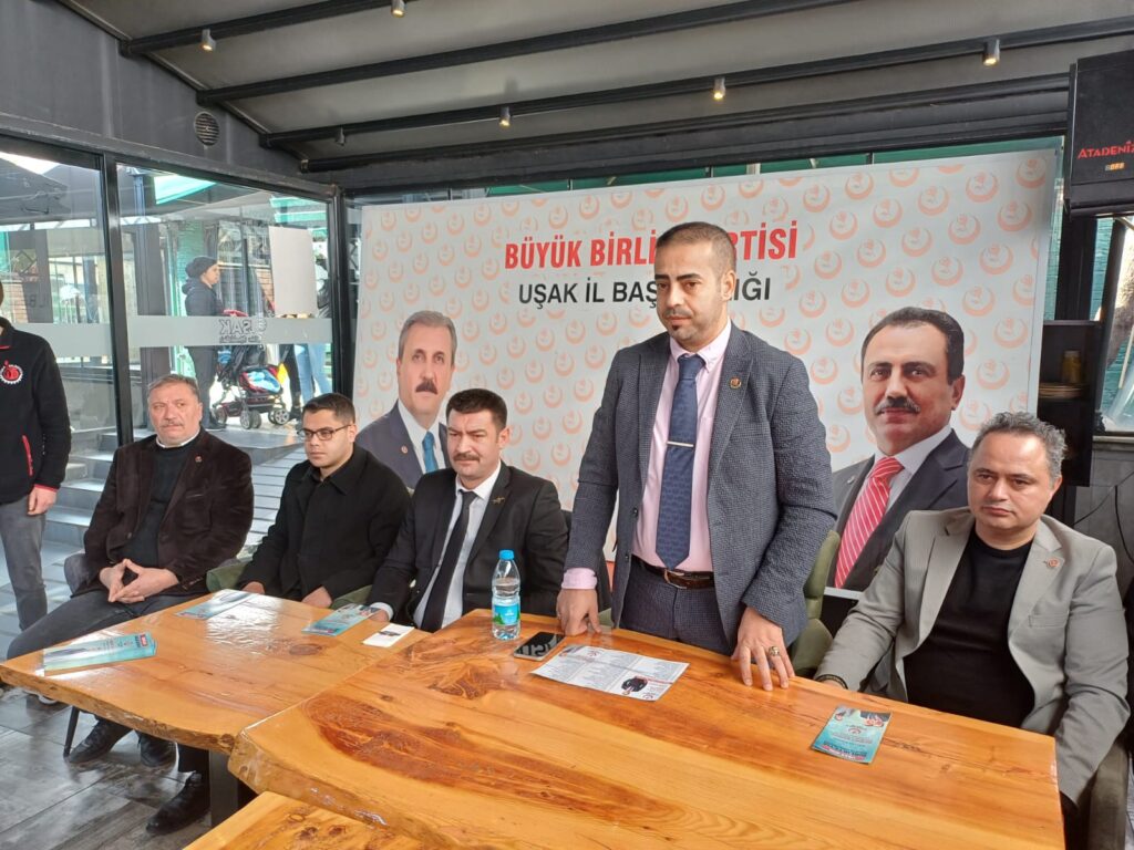 Büyük Birlik Partisi Uşak Belediye Başkan Adayı Mehmet Kahveci 64 Proje Tanıttı: "Uşak İçin Uşak Projesi" Öne Çıkıyor - 0c4d5d40 4066 4015 b876 386895f95a27 1