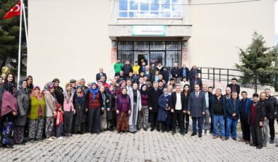 Vali Dr. Turan Ergün Kapaklar Köyünü Ziyaret Etti
