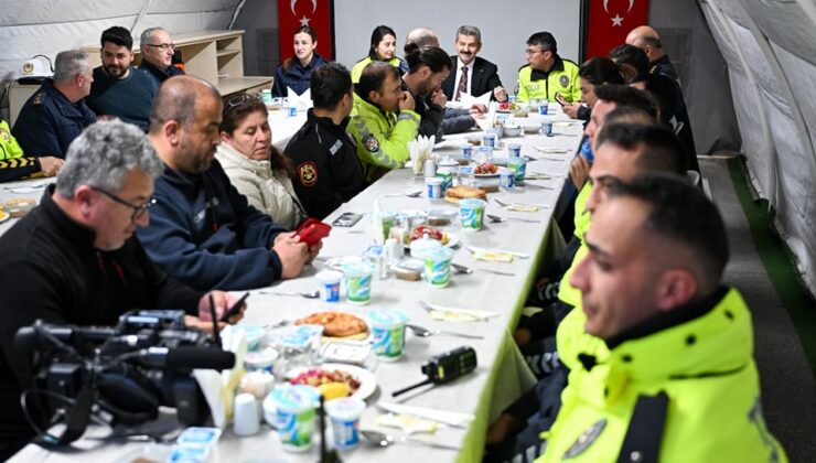Vali Ergün Polislerle İftar Açtı, Polis Haftasını Kutladı