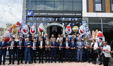 Uşak Serbest Muhasebeci Mali Müşavirler Odası Hizmet Binası Açıldı