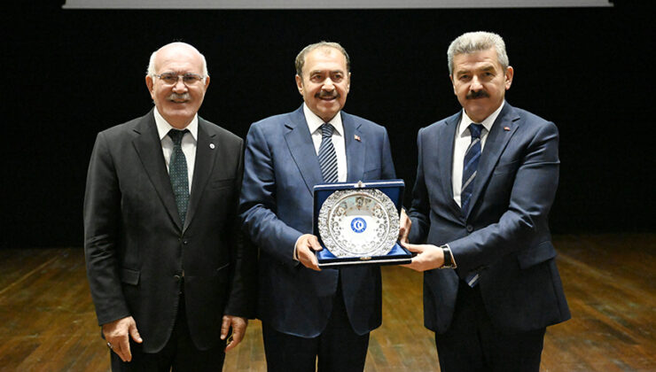 Eski Orman Ve Su İşleri Bakanı Prof. Dr. Eroğlu, Uşak Üniversitesi Öğrencileriyle Buluştu