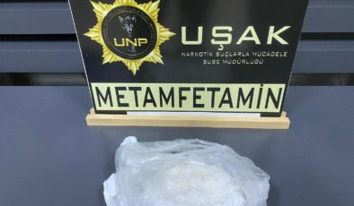 Uşak Emniyet Müdürlüğü’nden Uyuşturucu Operasyonu: 44 Gram Metamfetamin Ve 1 Tabanca Ele Geçirildi!