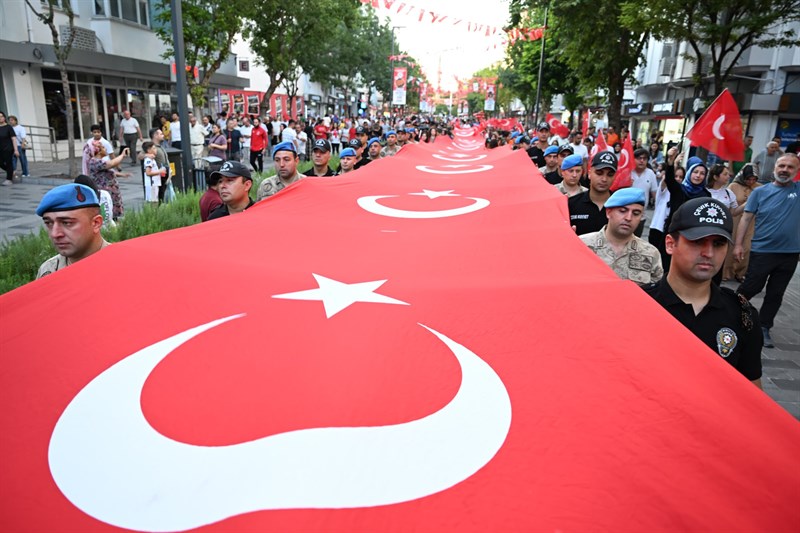 15 Temmuz Demokrasi ve Milli Birlik Günü Dolayısıyla Program Gerçekleştirildi - 2 yuruyus4