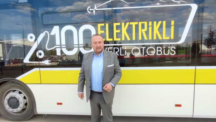 ELEKTRİKLİ OTOBÜSLERE KAVUŞUYOR