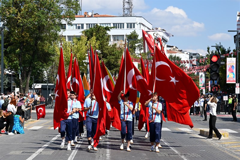 30 Ağustos Zafer Bayramı 15 Temmuz Şehitler Meydanı’nda Düzenlenen Törenle Kutlandı - 30 agustos toren 12