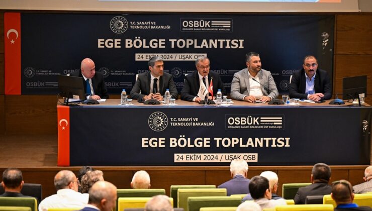 Ege Bölge OSBÜK Toplantısı: Sanayi Potansiyelinin Geleceği Masaya Yatırıldı