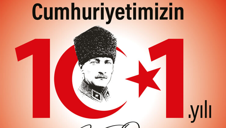 Uşak Organize Sanayi Bölgesi’nden Cumhuriyetimizin 101. Yıldönümüne Kutlama Mesajı