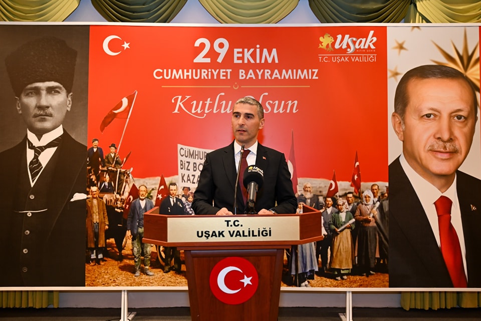 Cumhuriyet Bayramı’nın 101. Yıl Dönümü Uşak’ta Görkemli Bir Resepsiyonla Kutlandı - 465056962 861631202807750 3274571923881000198 n