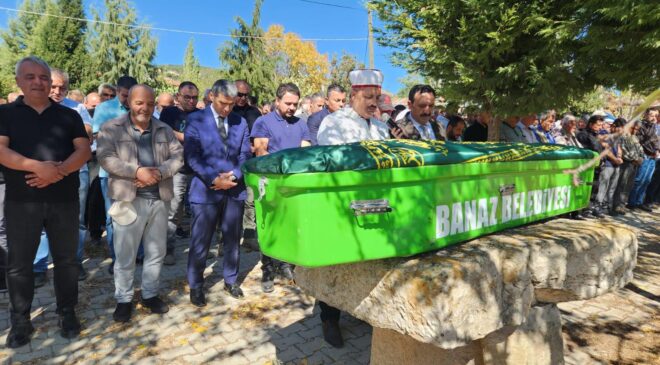 Uşak’ta AK Parti İl Başkanı Himmet Yaşar’ın Babaannesine Son Veda