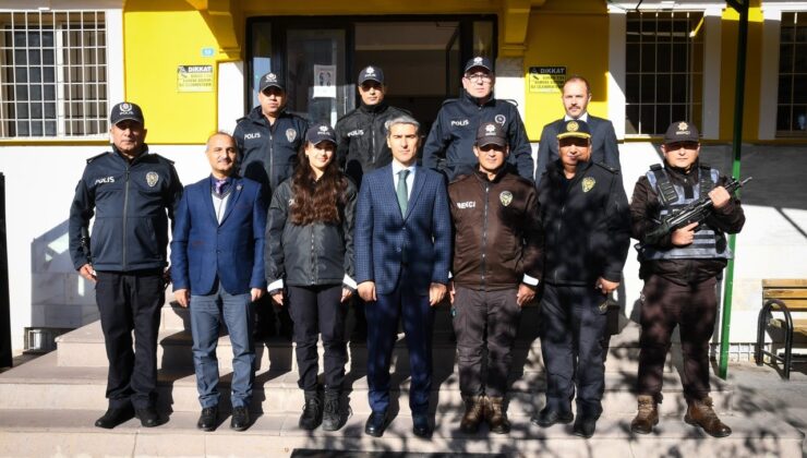 Uşak Valisi Dr. Naci Aktaş’tan Polis Merkezlerine İnceleme Ziyareti