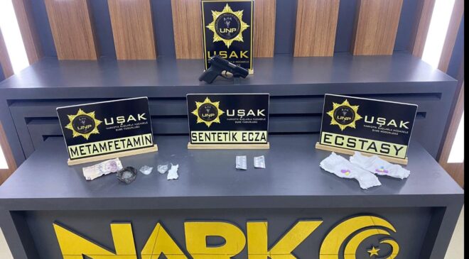 Uşak’ta Uyuşturucu Operasyonu: Başarılı Bir Mücadele