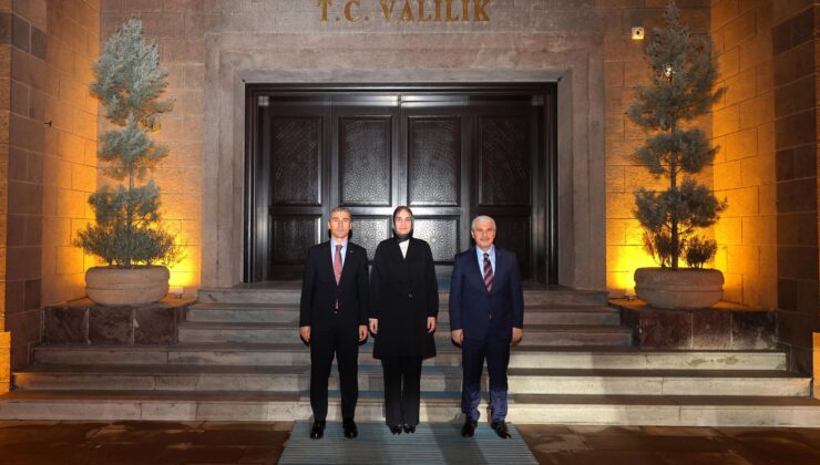 Uşak Valisi Dr. Naci Aktaş ve Konya Valisi İbrahim Akın’dan Afyonkarahisar Valisi Doç. Dr. Kübra Güran Yiğitbaşı’na İade-i Ziyaret