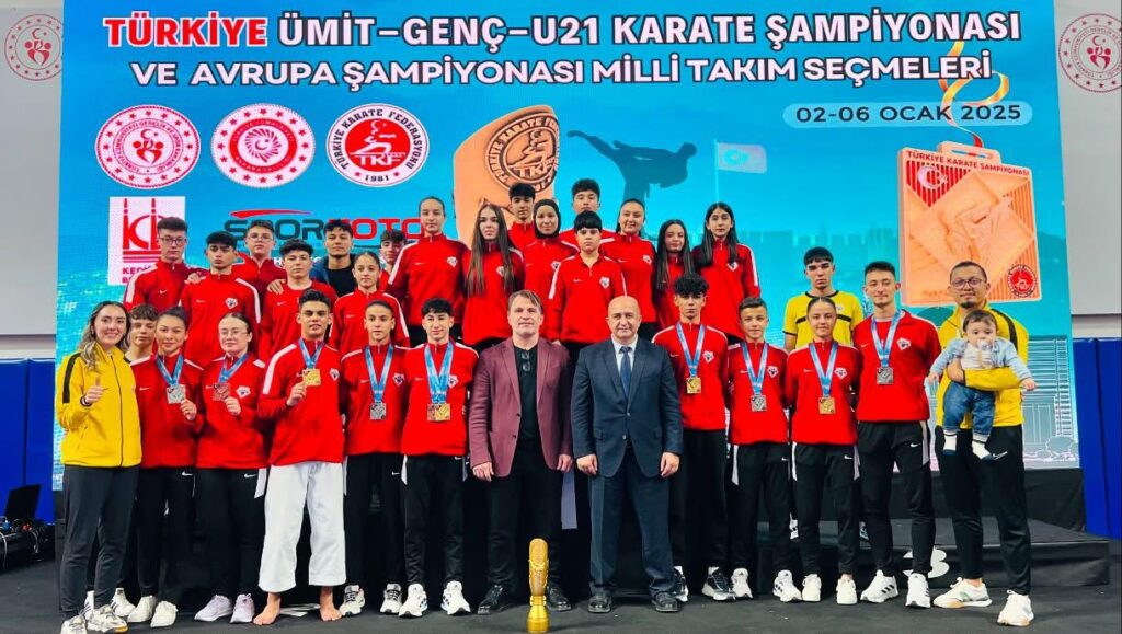 Uşak Karate Özlem Spor Kulübü, Türkiye Şampiyonası ve Avrupa Milli Takım Seçmelerinde Zirvede