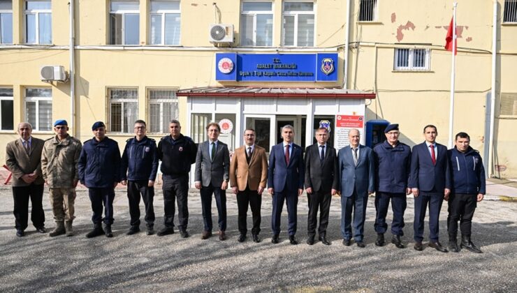 Uşak E Tipi Kapalı-Açık Ceza İnfaz Kurumu’nda İncelemelerde Bulunuldu