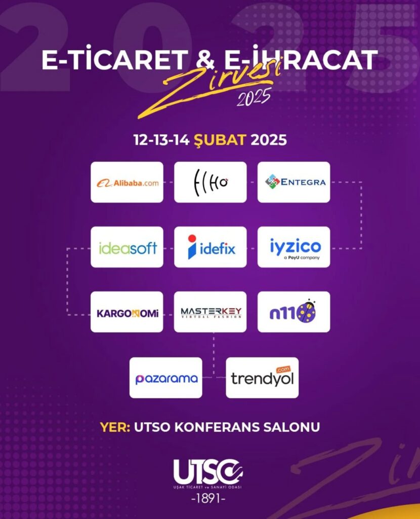 UTSO E-Ticaret ve E-İhracat Zirvesi 2025: Sektör Liderleri Uşak’ta Bir Araya Geliyor - 476628494 18390835588104863 8696033914610847212 n