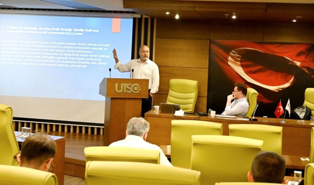 Uluslararası Ticarette Artan Tehlikeye Karşı Uyarı: Dolandırıcılıkla Mücadele Eğitimi Gerçekleştirildi - 511380994 18411487282104863 1787340496116626690 n