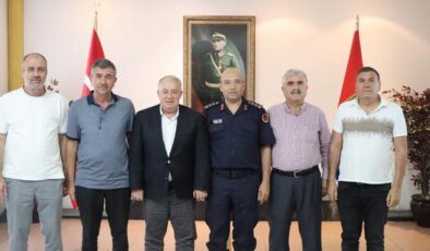 Uşak Deri Karma OSB Yönetiminden İl Jandarma Komutanına Ziyaret